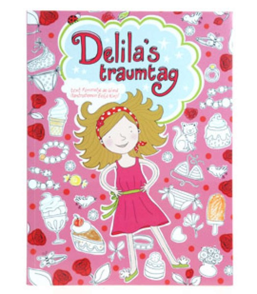 10 x "Delias Traumtag" Malbuch Lesebuch Beschäftigungsbuch für Prinzessinnen 48 Seiten