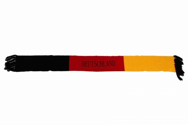10 x Fanschal Schal schwarz-rot-gold Deutschland WM EM Fußball Fanartikel 10er Pack