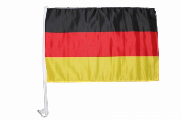 Autofahne Fahne Flagge 30x45 cm Deutschland mit Halterung Autoflagge WM EM